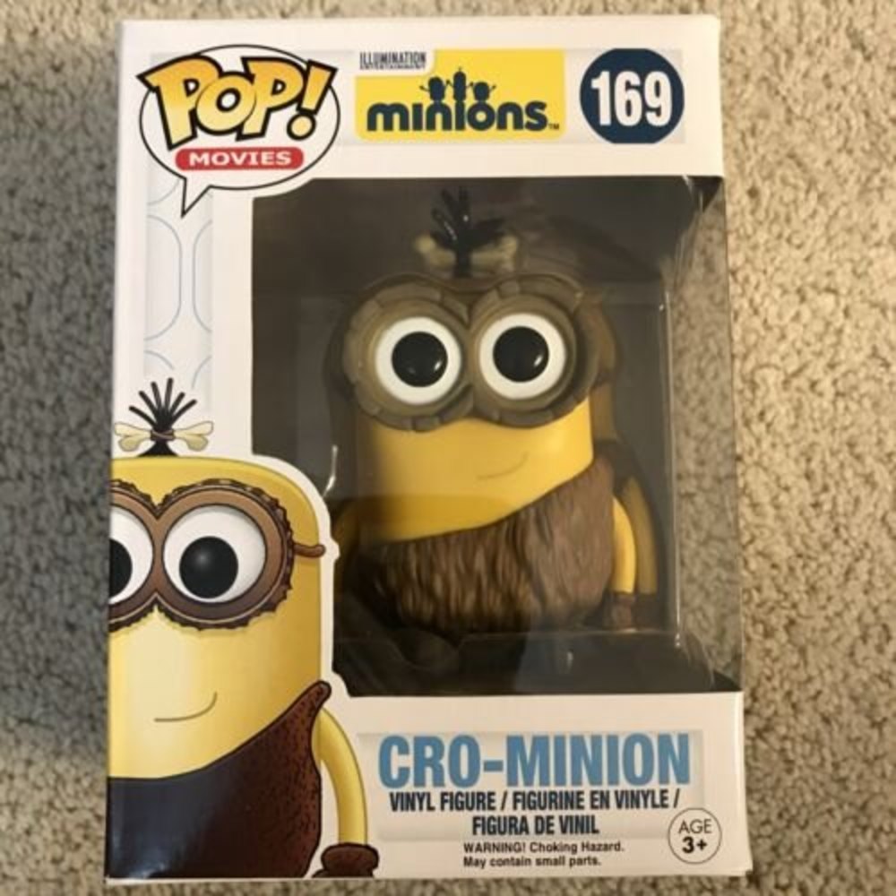 Funko Pop! Movies: Minions CRO-MINION #169 Vinyl Figure In Box